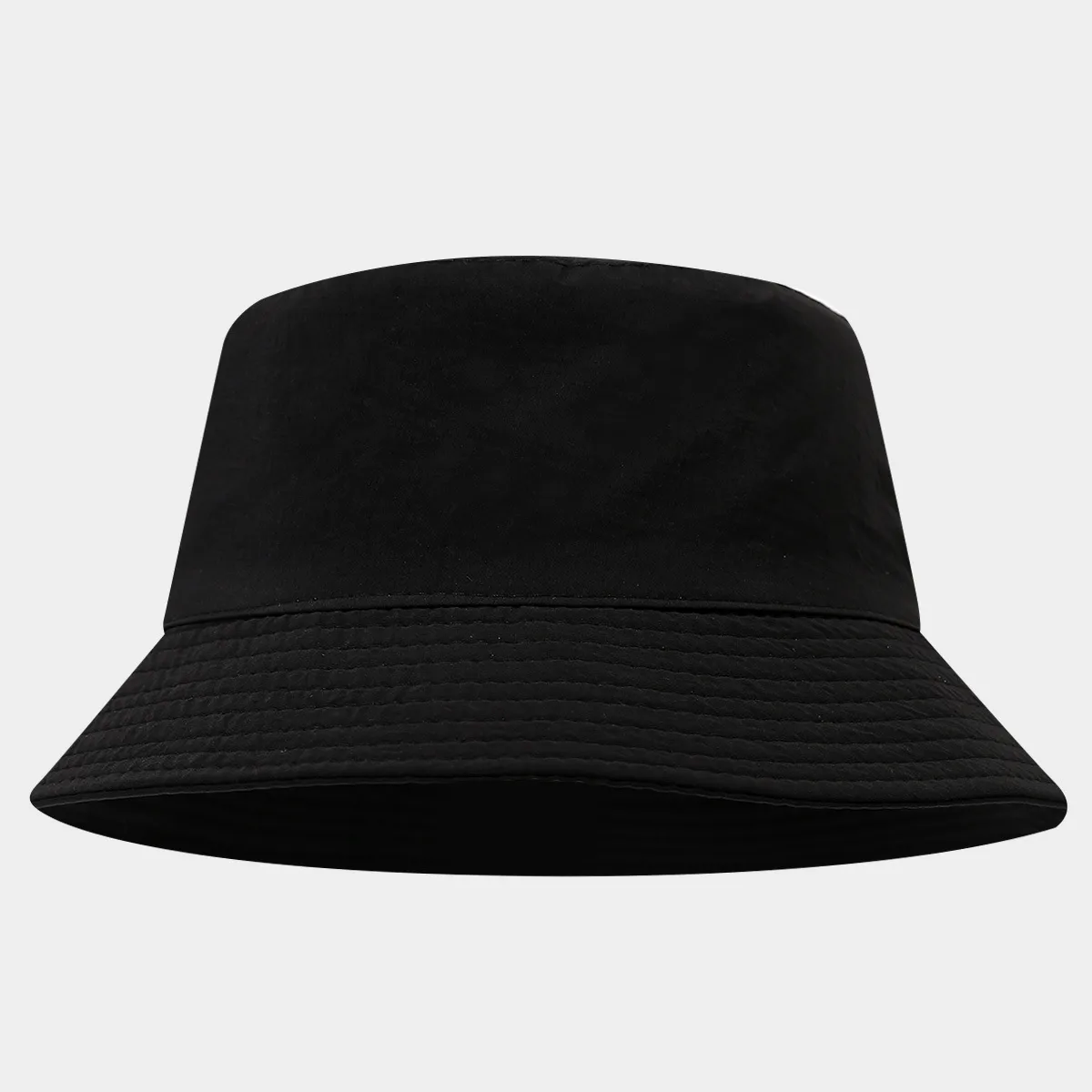 Unisex Casual Elegant Simple Style Solid Color Curved Eaves Bucket Hat display picture 4