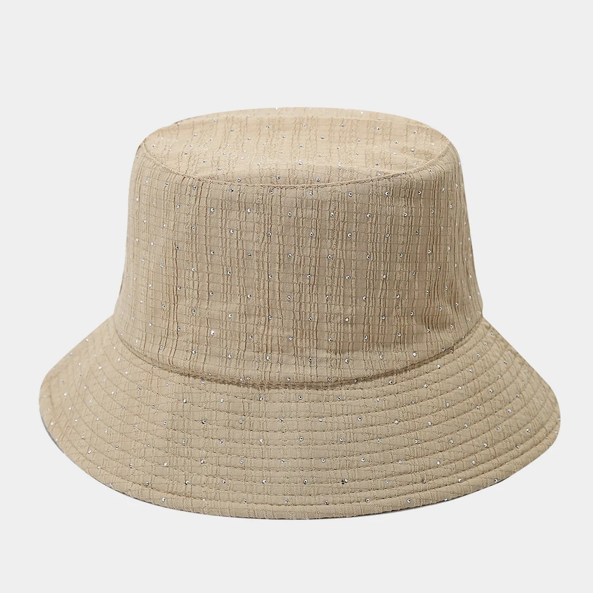 Unisex Casual Elegant Simple Style Solid Color Curved Eaves Bucket Hat display picture 7