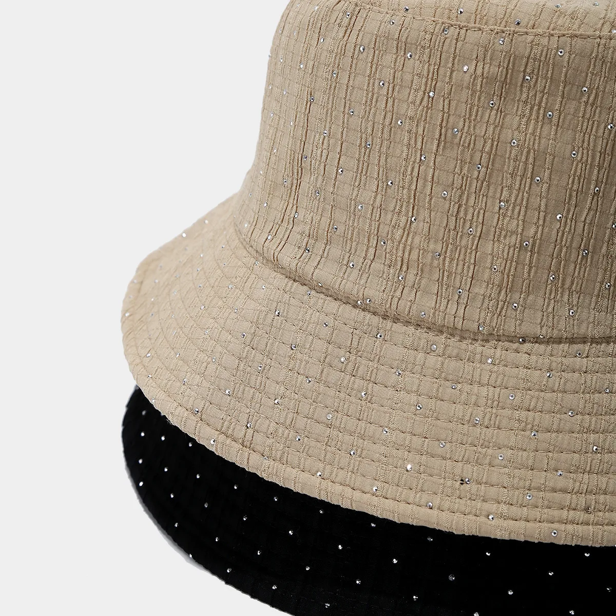 Unisex Casual Elegant Simple Style Solid Color Curved Eaves Bucket Hat display picture 8