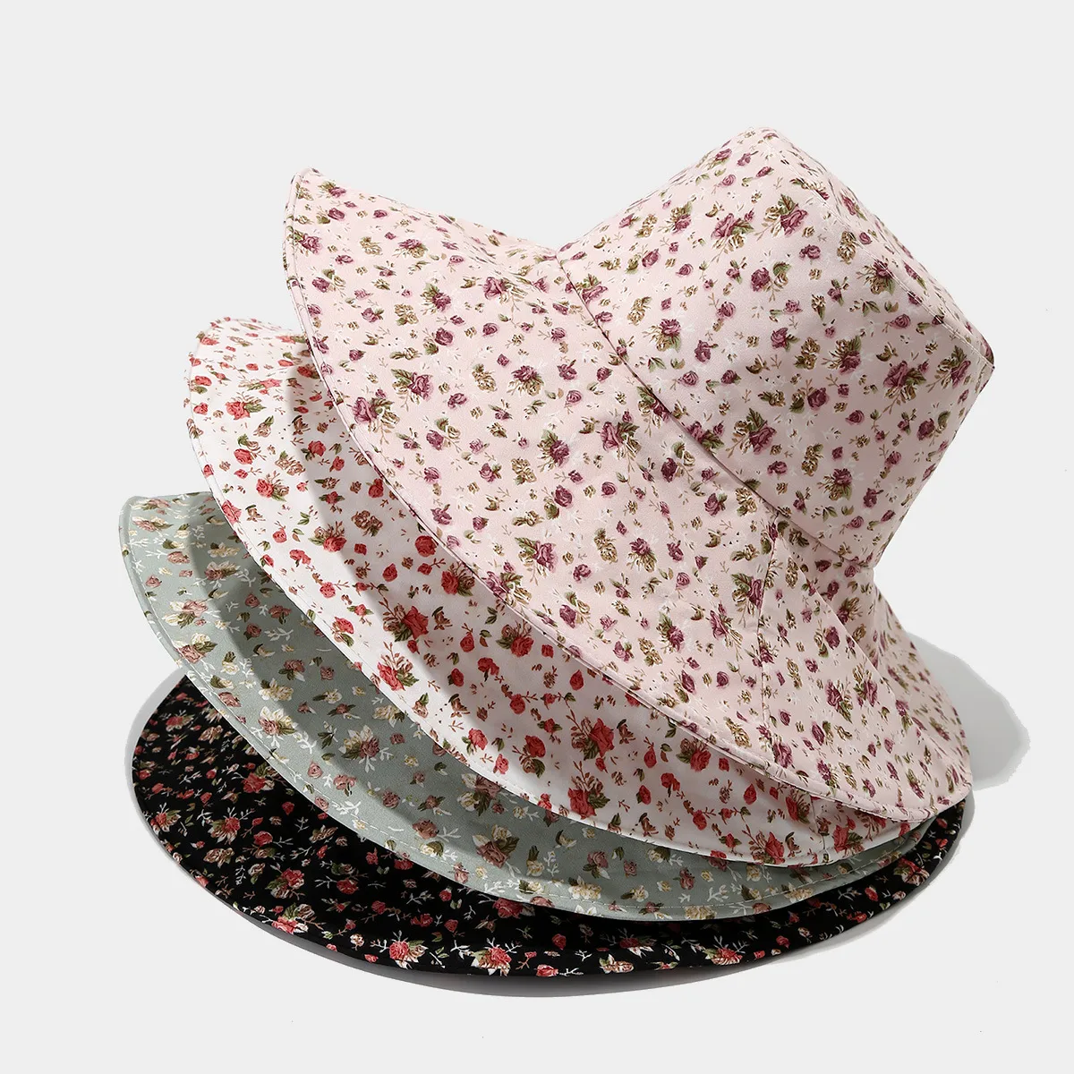 Unisex Casual Elegant Simple Style Printing Big Eaves Bucket Hat display picture 27