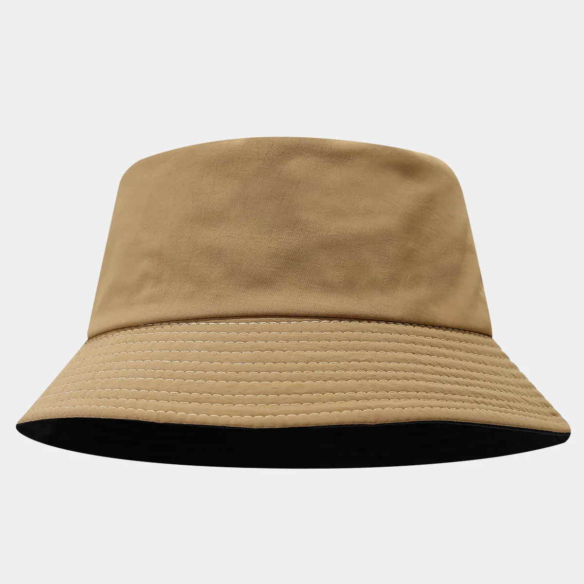 Unisex Casual Elegant Simple Style Solid Color Curved Eaves Bucket Hat display picture 8