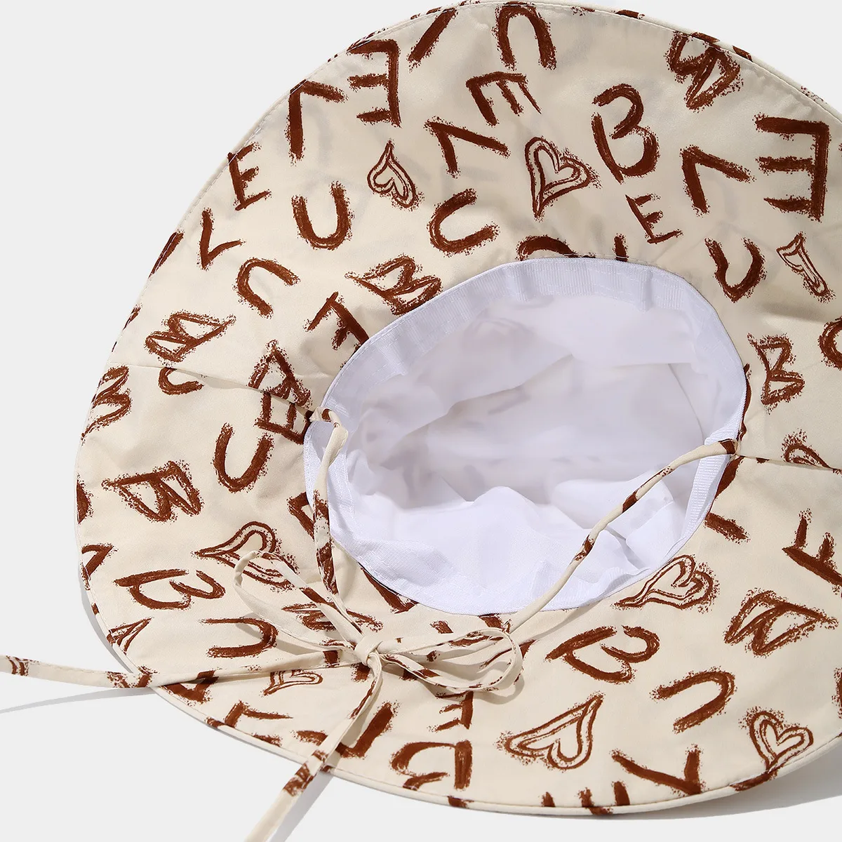 Unisex Casual Elegant Simple Style Printing Curved Eaves Bucket Hat display picture 16