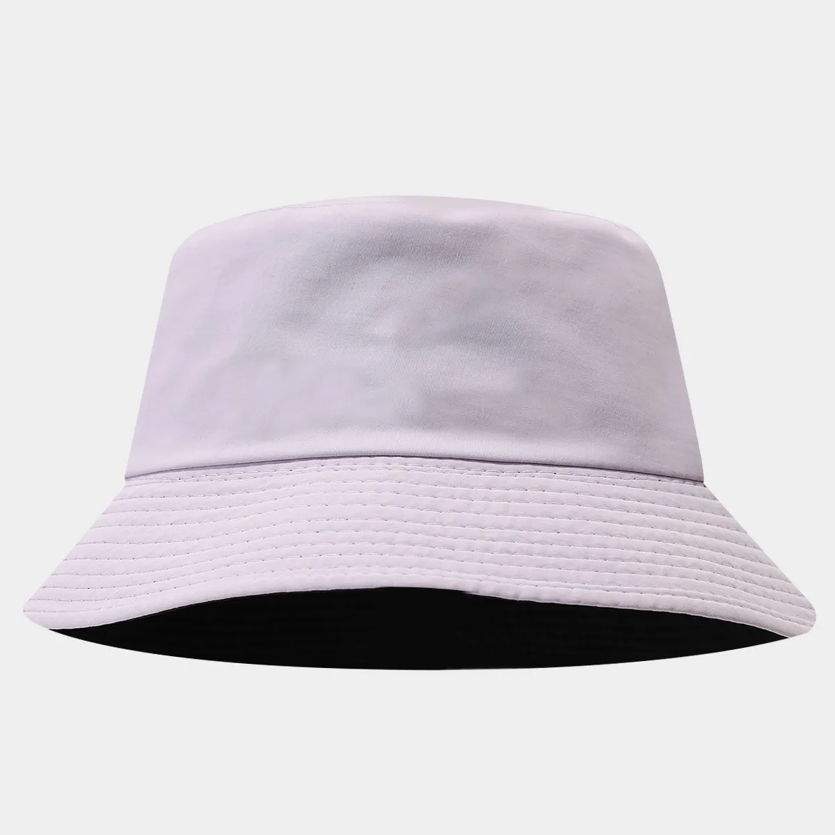 Unisex Casual Elegant Simple Style Solid Color Curved Eaves Bucket Hat display picture 10