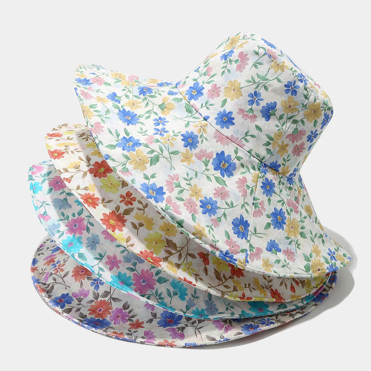 Unisex Casual Elegant Simple Style Printing Big Eaves Bucket Hat display picture 1