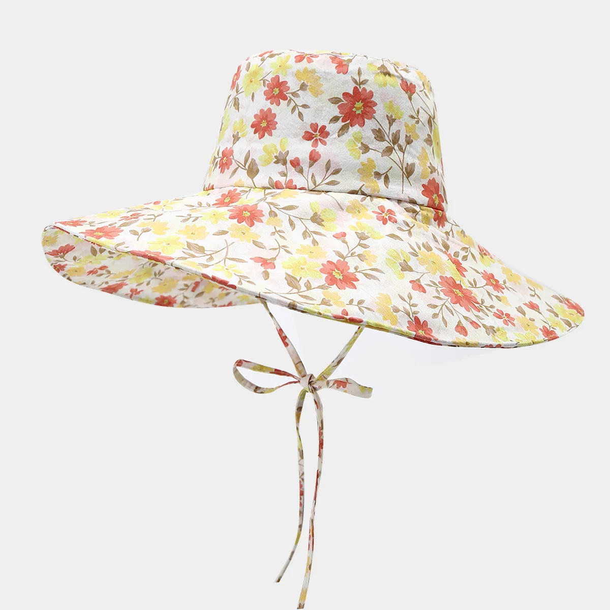 Unisex Casual Elegant Simple Style Printing Big Eaves Bucket Hat display picture 3