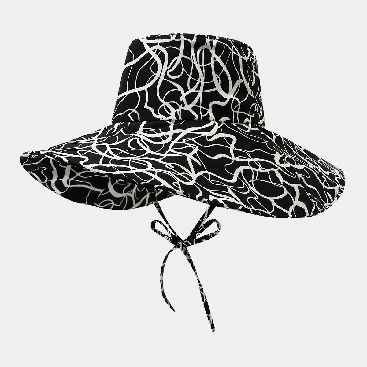 Unisex Casual Elegant Simple Style Printing Curved Eaves Bucket Hat display picture 4