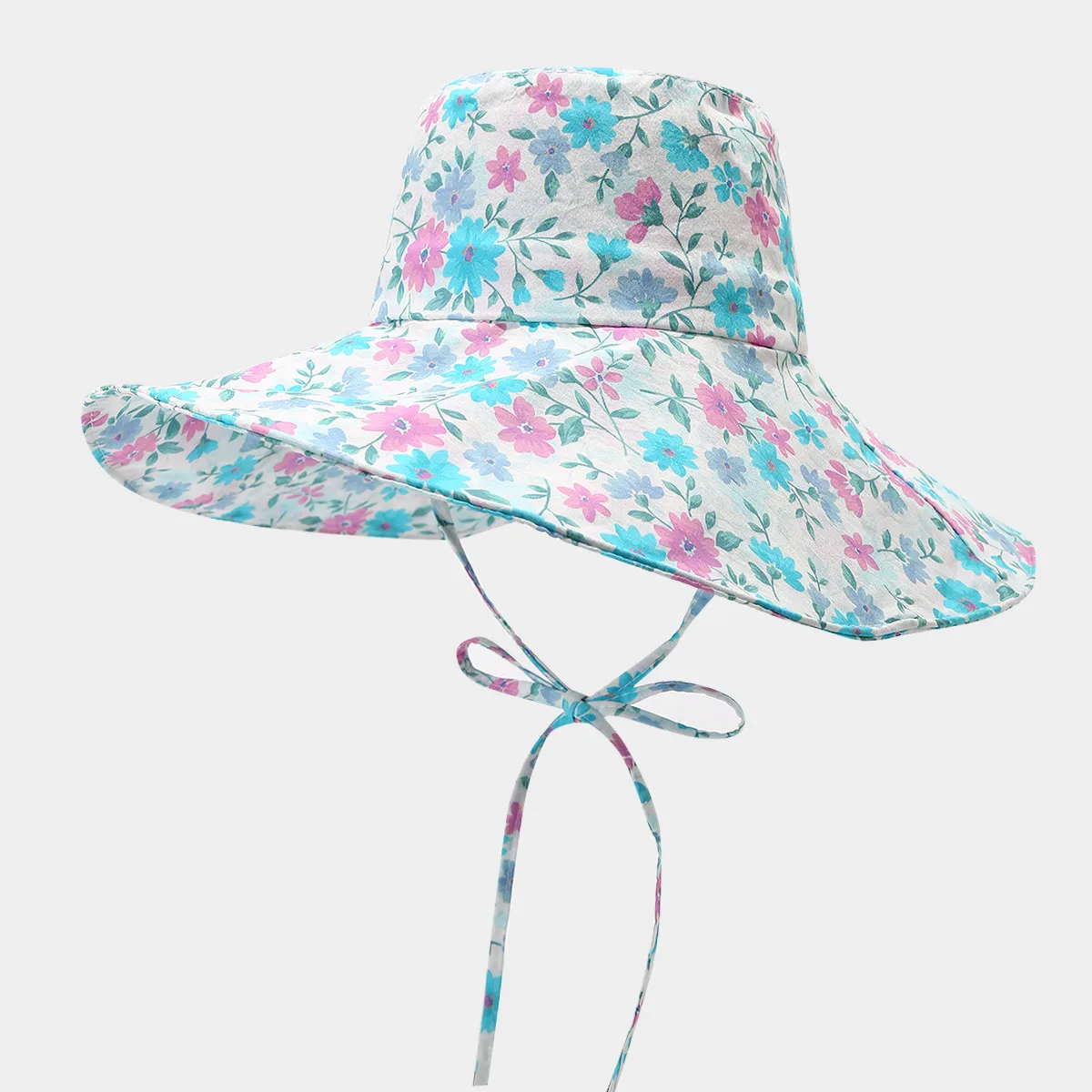 Unisex Casual Elegant Simple Style Printing Big Eaves Bucket Hat display picture 4