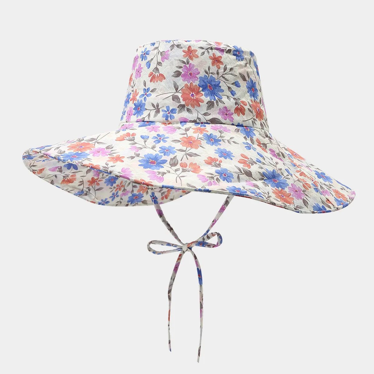Unisex Casual Elegant Simple Style Printing Big Eaves Bucket Hat display picture 5