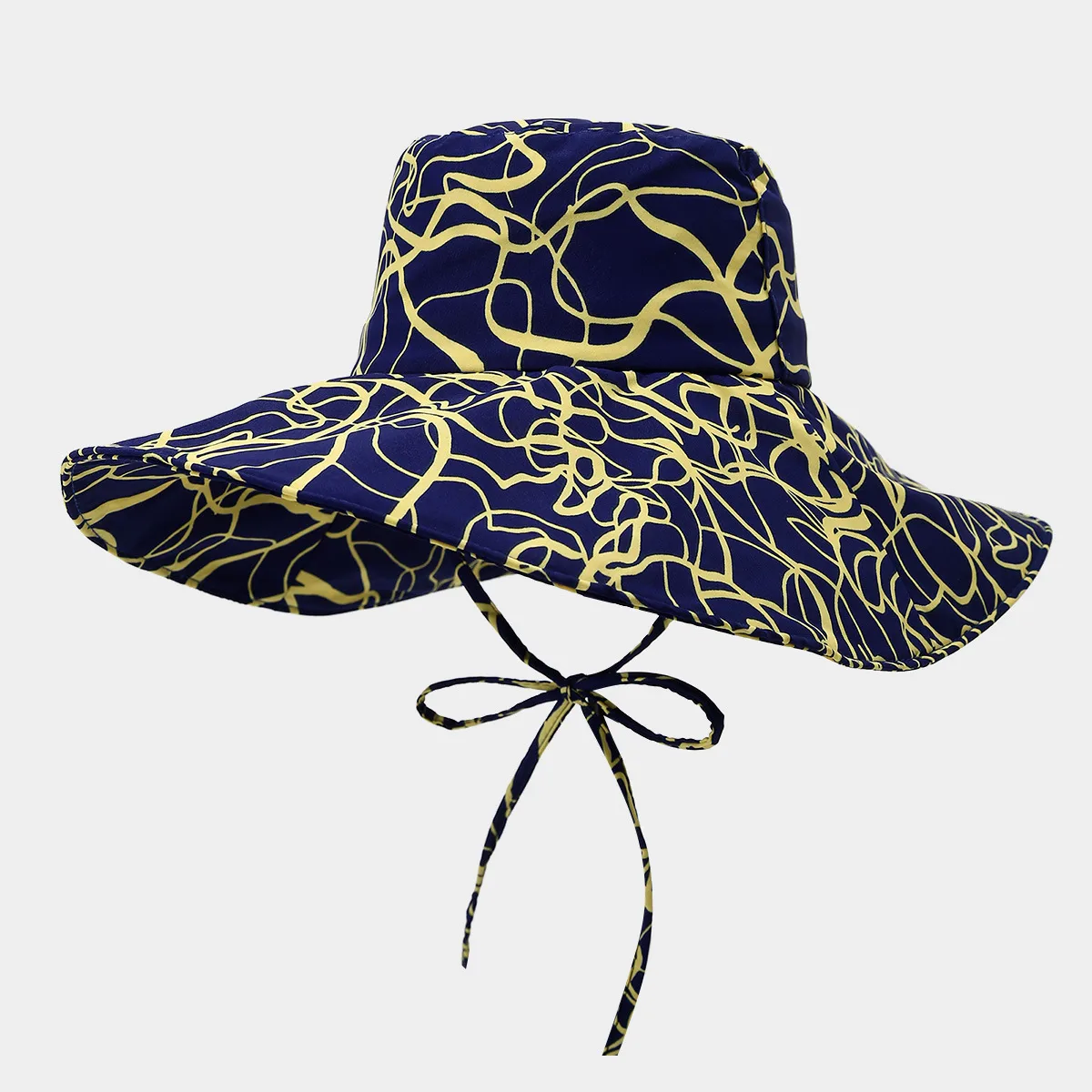 Unisex Casual Elegant Simple Style Printing Curved Eaves Bucket Hat display picture 6