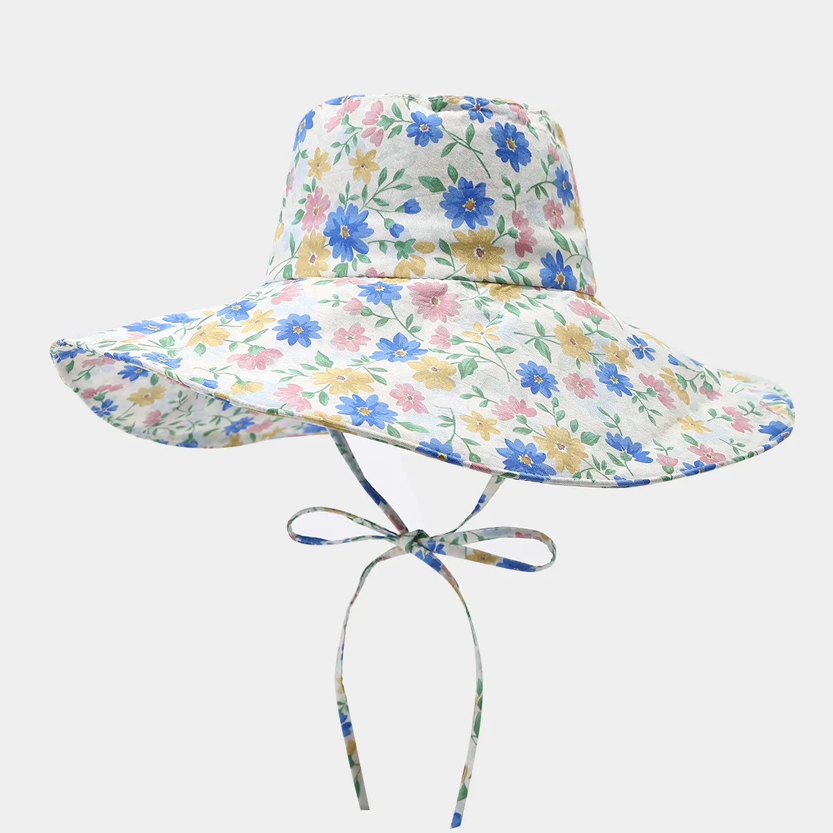 Unisex Casual Elegant Simple Style Printing Big Eaves Bucket Hat display picture 6