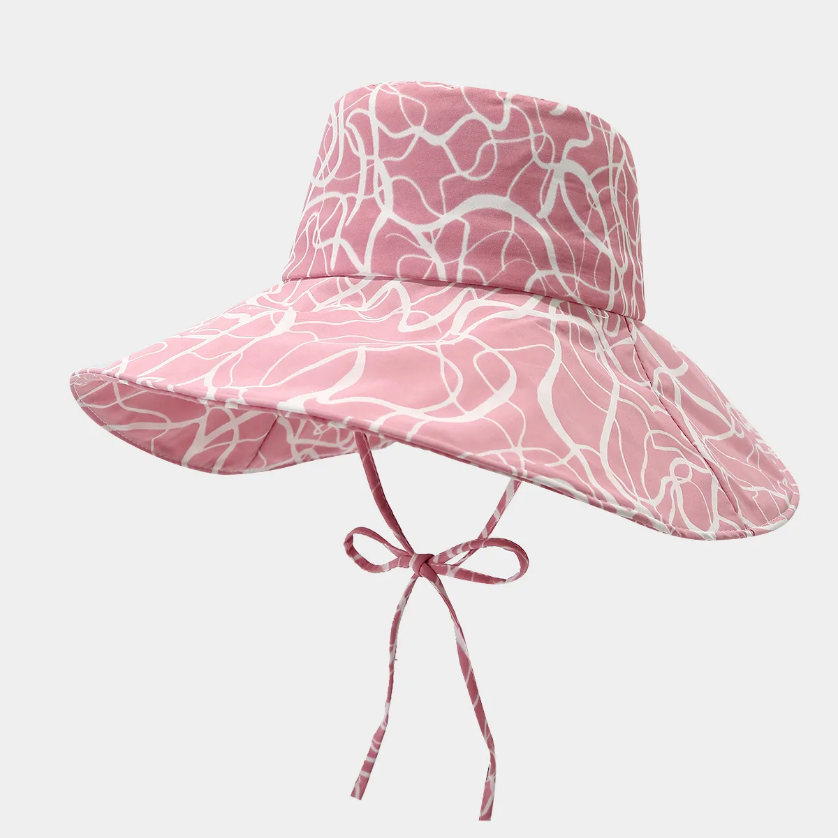 Unisex Casual Elegant Simple Style Printing Curved Eaves Bucket Hat display picture 7