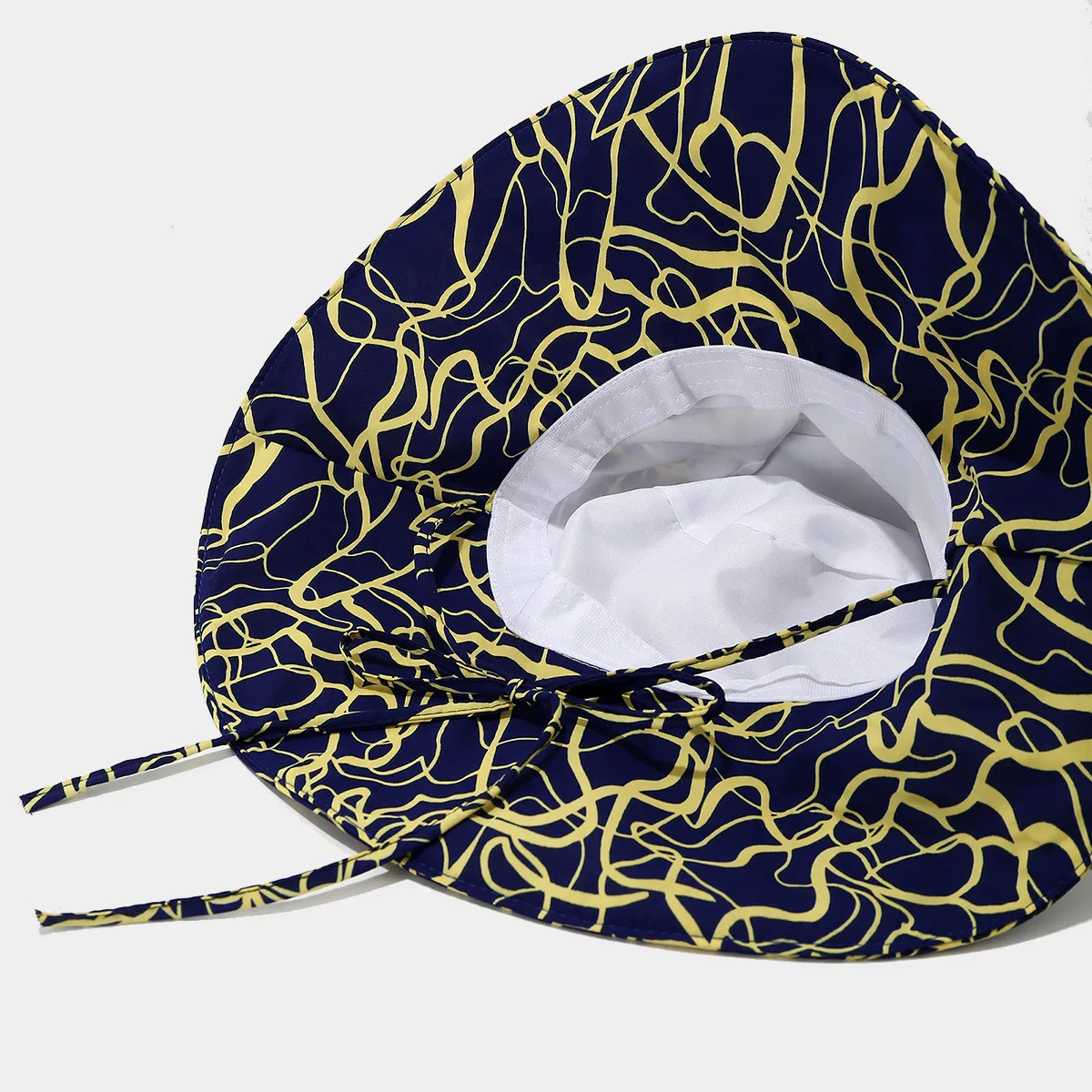 Unisex Casual Elegant Simple Style Printing Curved Eaves Bucket Hat display picture 8