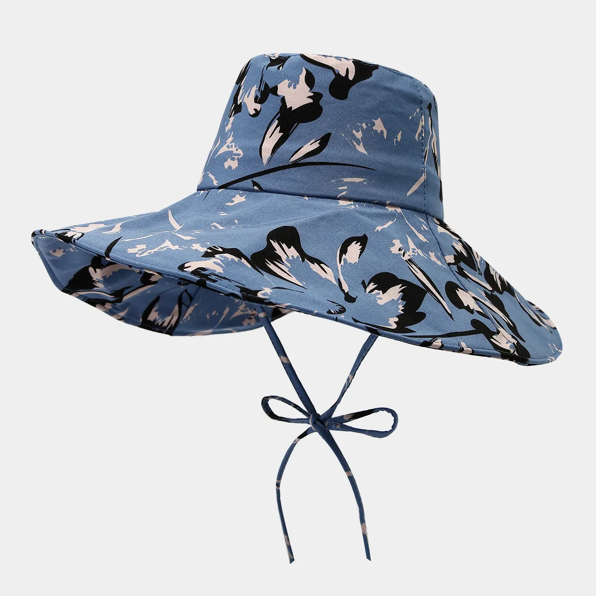 Unisex Casual Elegant Simple Style Printing Big Eaves Bucket Hat display picture 14