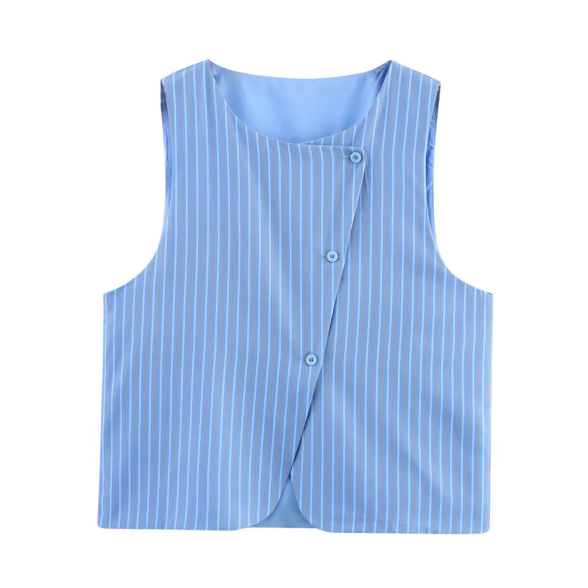 Weekend Women's Vacation Stripe Cotton Polyester Pant Co-ord Set Shorts Sets display picture 1