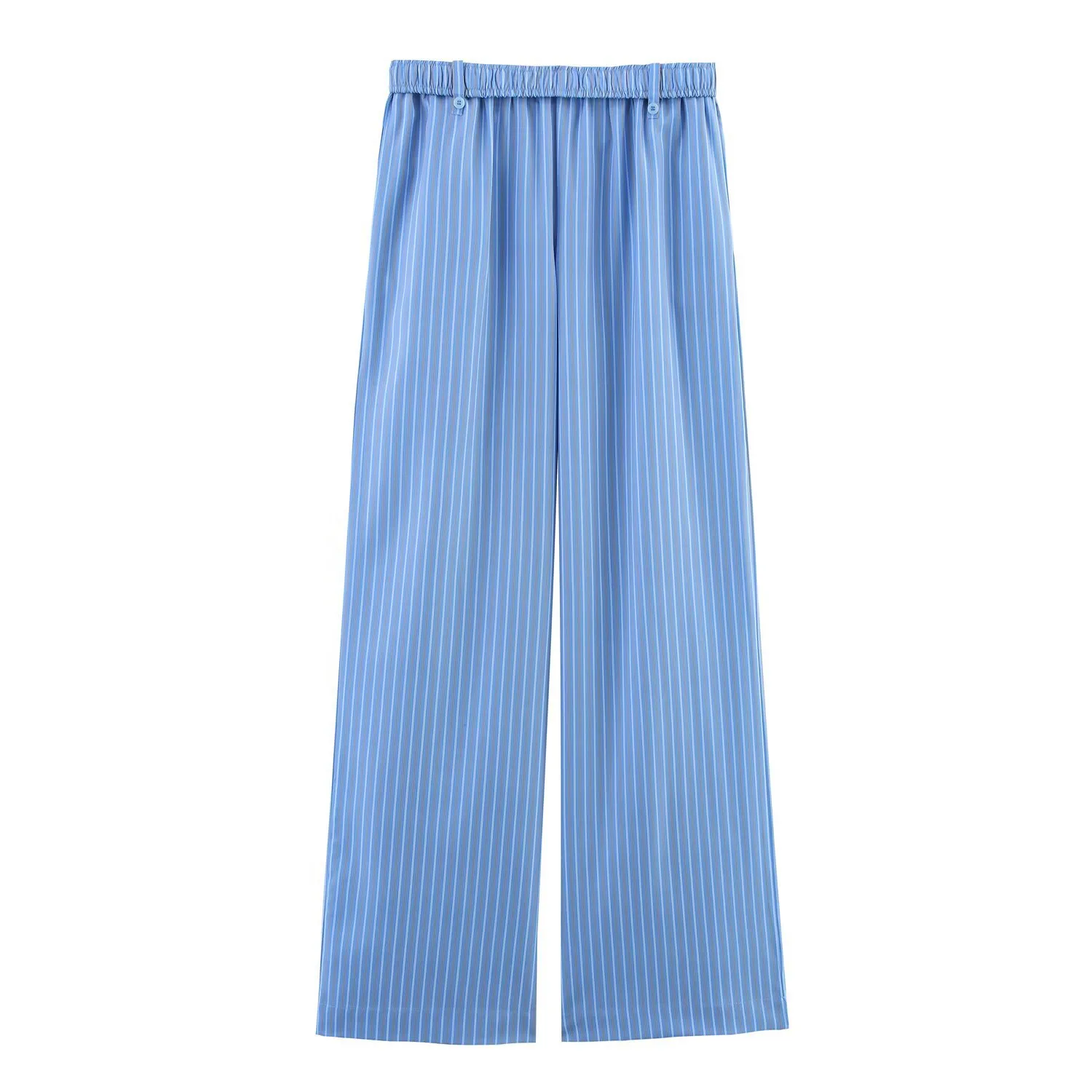 Weekend Women's Vacation Stripe Cotton Polyester Pant Co-ord Set Shorts Sets display picture 3