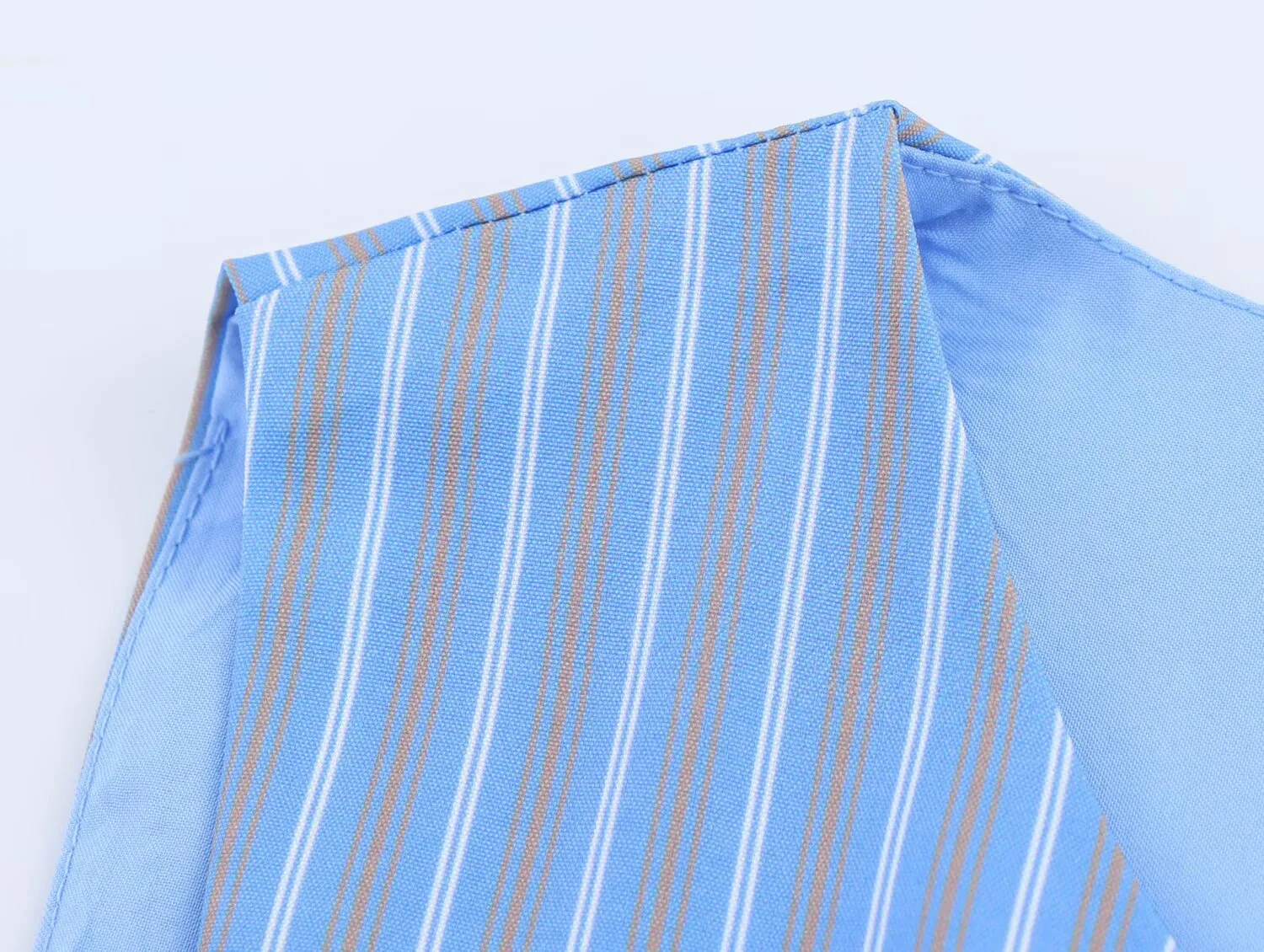 Weekend Women's Vacation Stripe Cotton Polyester Pant Co-ord Set Shorts Sets display picture 7