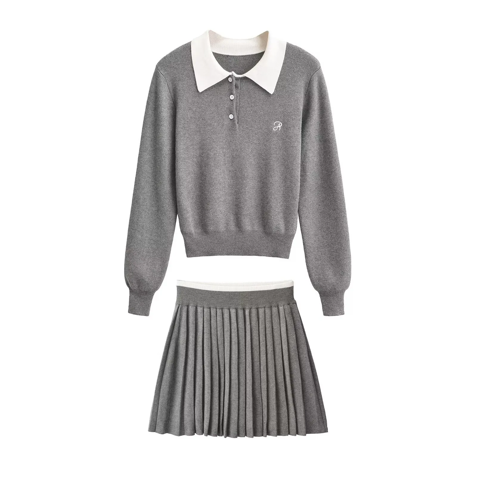 Holiday Daily Women's Elegant Streetwear Solid Color Knit Skirt Co-ord Set Shorts Sets display picture 2