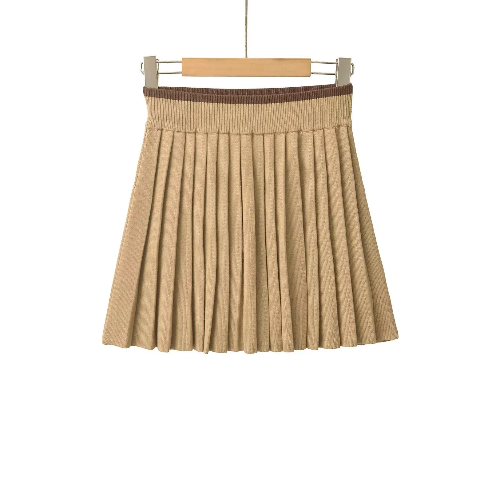 Holiday Daily Women's Elegant Streetwear Solid Color Knit Skirt Co-ord Set Shorts Sets display picture 6