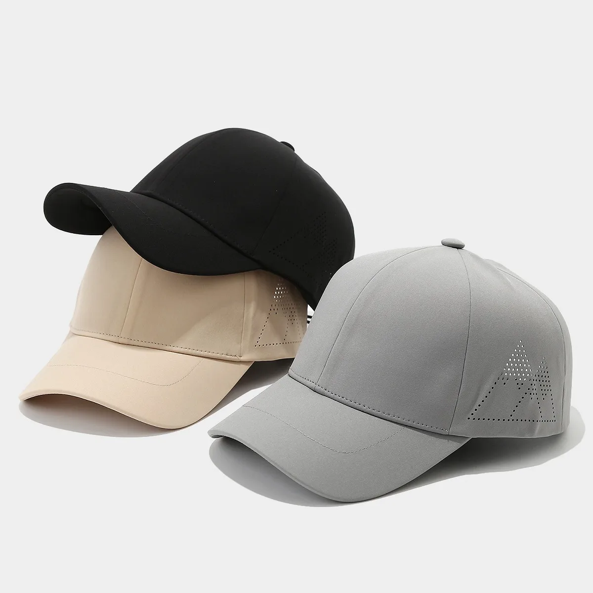 Unisex Casual Simple Style Streetwear Solid Color Curved Eaves Baseball Cap display picture 2
