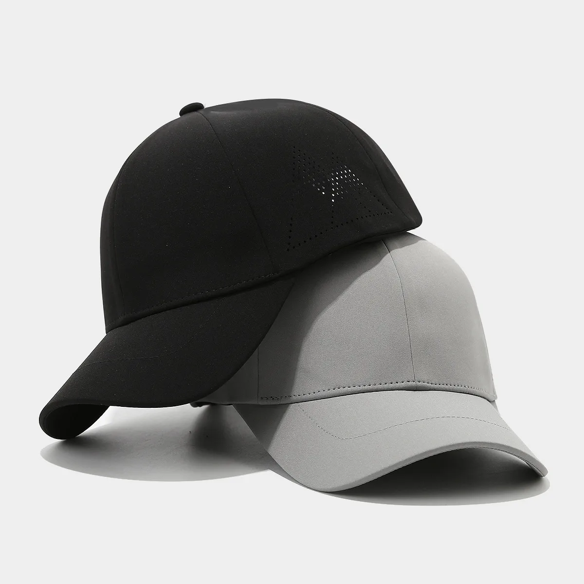 Unisex Casual Simple Style Streetwear Solid Color Curved Eaves Baseball Cap display picture 3