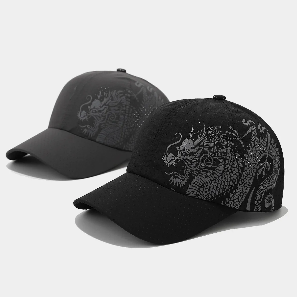 Unisex Casual Simple Style Streetwear Dragon Curved Eaves Baseball Cap display picture 3