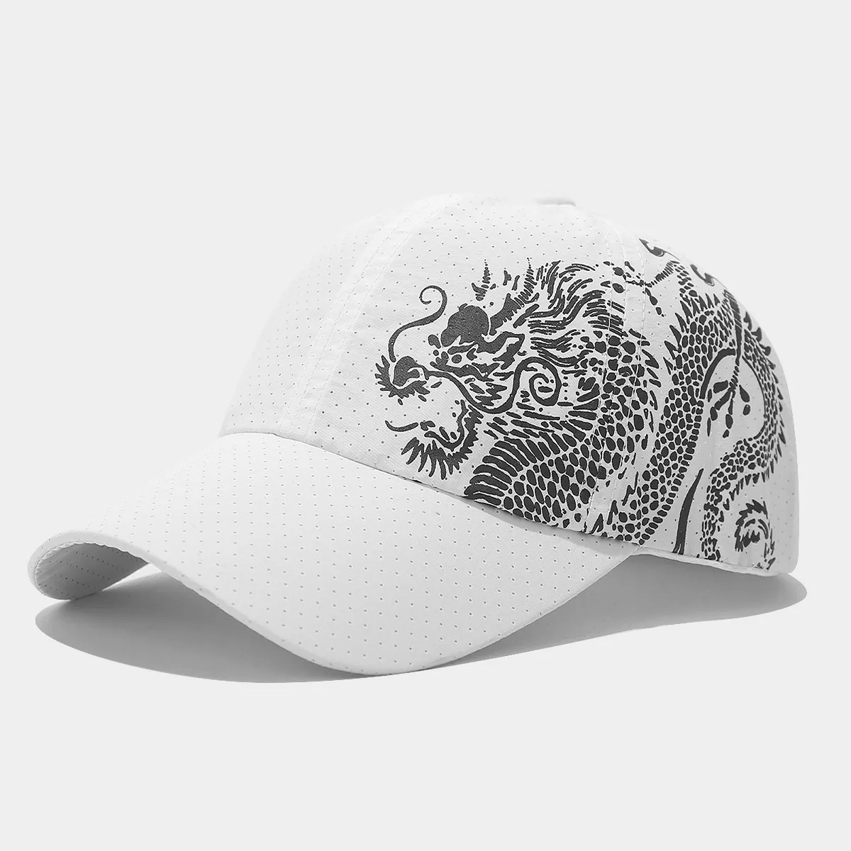 Unisex Casual Simple Style Streetwear Dragon Curved Eaves Baseball Cap display picture 8