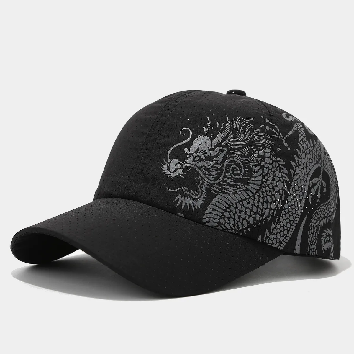 Unisex Casual Simple Style Streetwear Dragon Curved Eaves Baseball Cap display picture 9