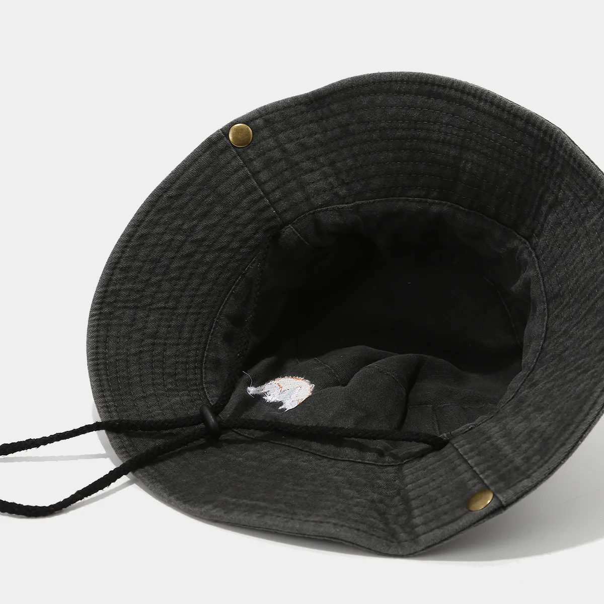 Unisex Casual Elegant Simple Style Mountain Curved Eaves Bucket Hat display picture 9