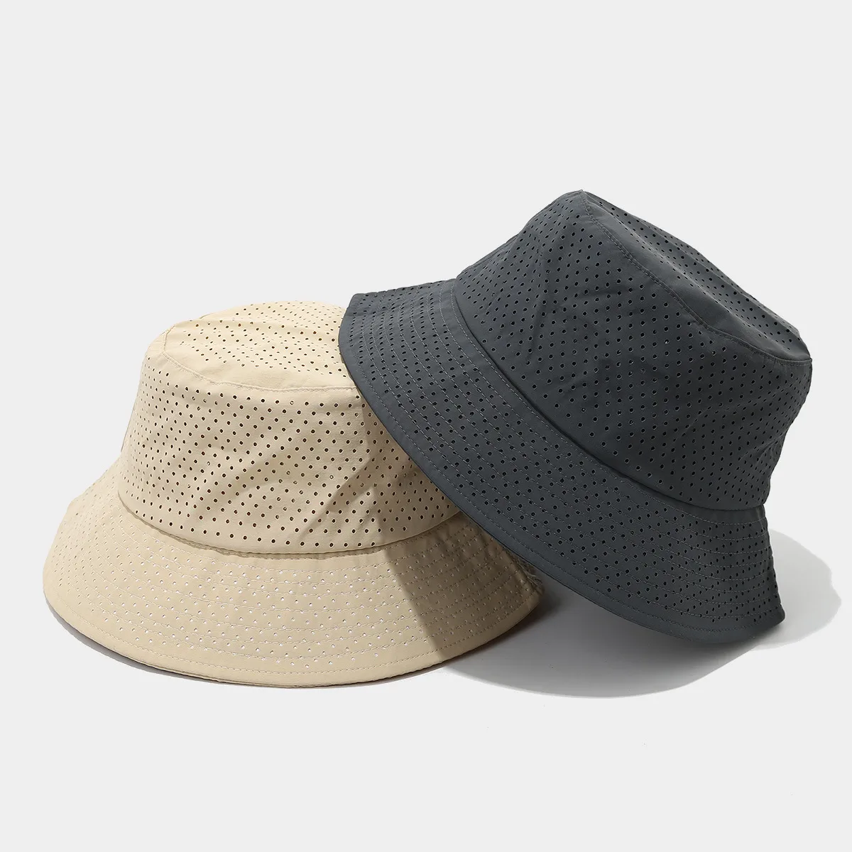 Unisex Casual Elegant Simple Style Solid Color Curved Eaves Bucket Hat display picture 3