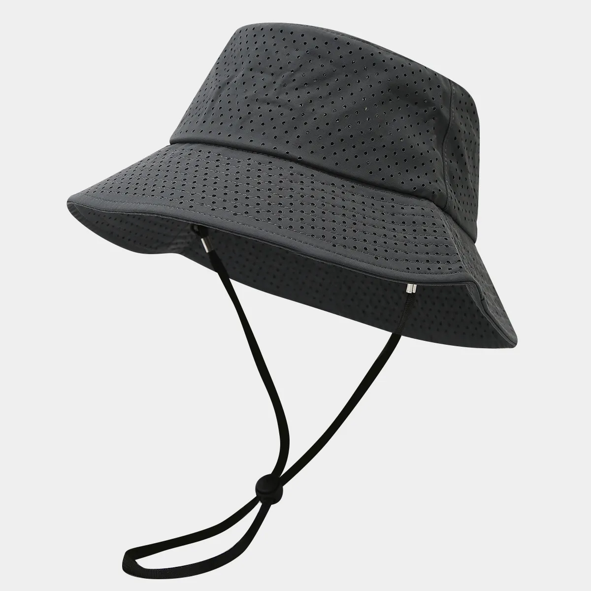 Unisex Casual Elegant Simple Style Solid Color Curved Eaves Bucket Hat display picture 5
