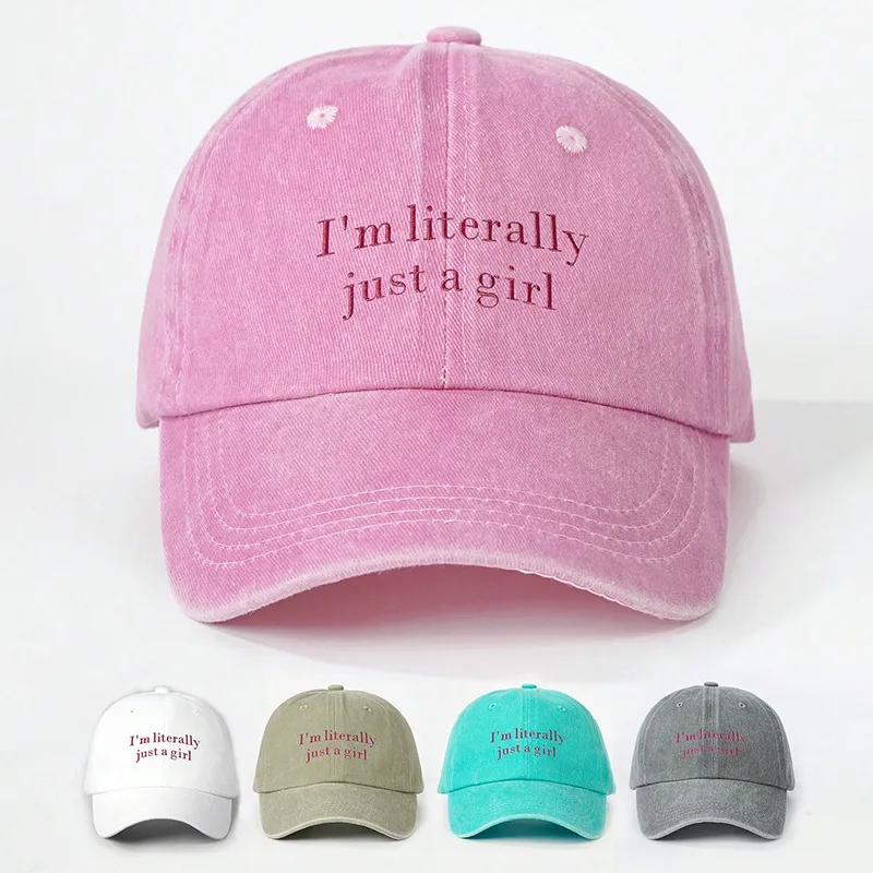 Women's Elegant Letter Curved Eaves Baseball Cap display picture 1