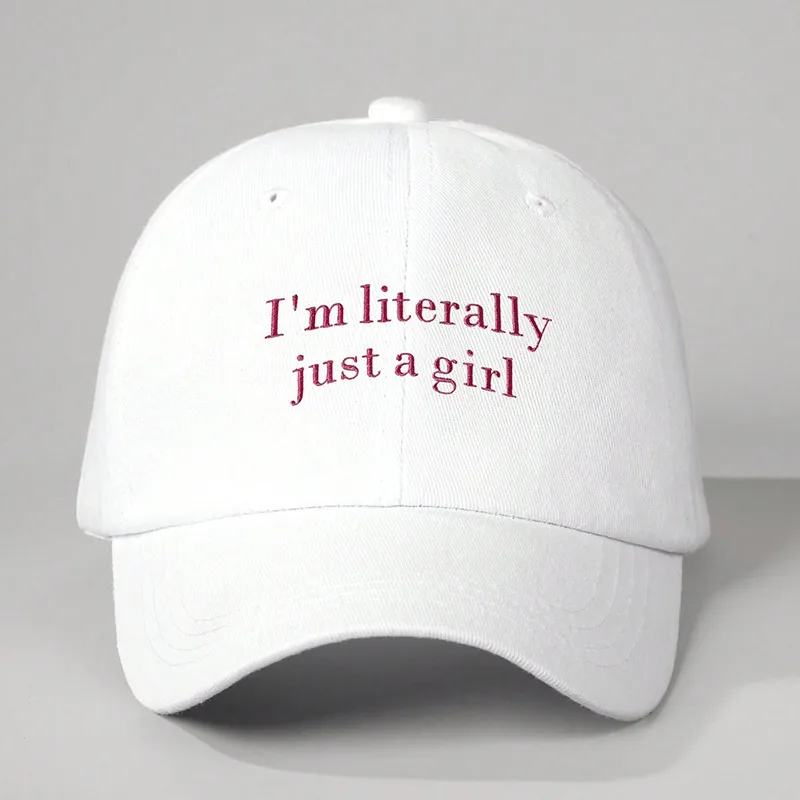 Women's Elegant Letter Curved Eaves Baseball Cap display picture 6