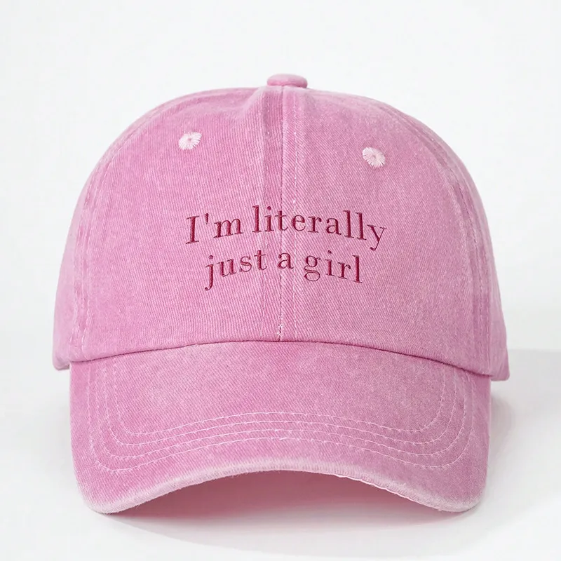 Women's Elegant Letter Curved Eaves Baseball Cap display picture 5