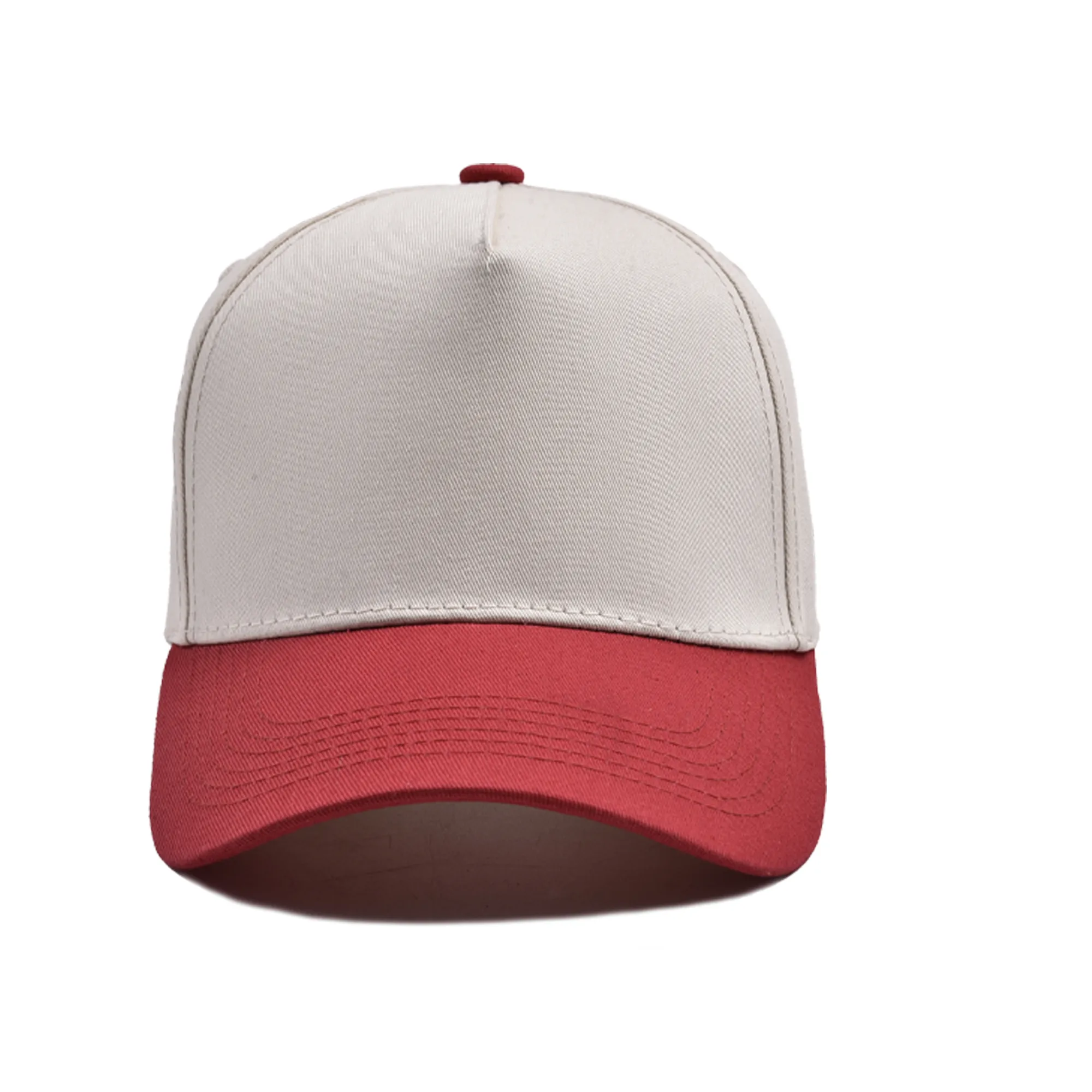 Unisex Simple Style Sport Style Color Block Curved Eaves Baseball Cap display picture 7