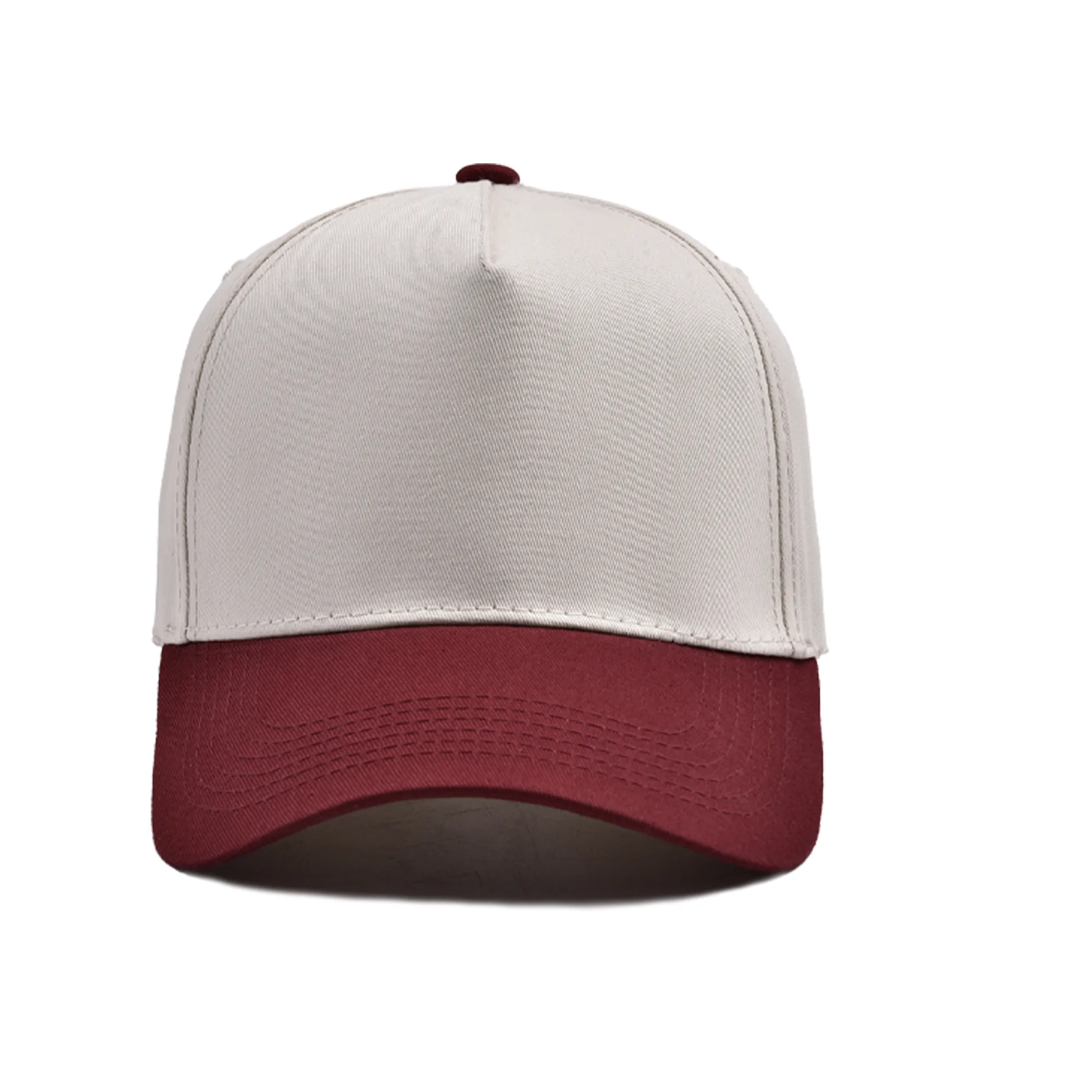 Unisex Simple Style Sport Style Color Block Curved Eaves Baseball Cap display picture 9
