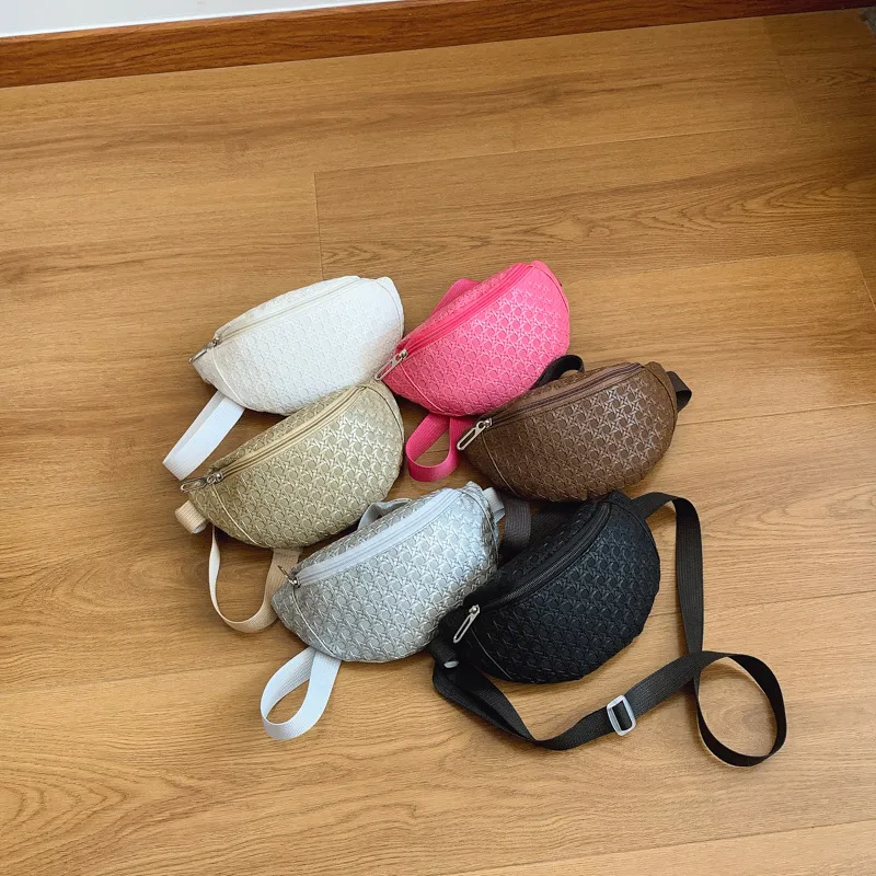 Children's Bag High-value Cute Sequin Baby's Western-style Chest Bag Girls' Colorful Lightweight Crossbody Bag PU Waist Bag display picture 26