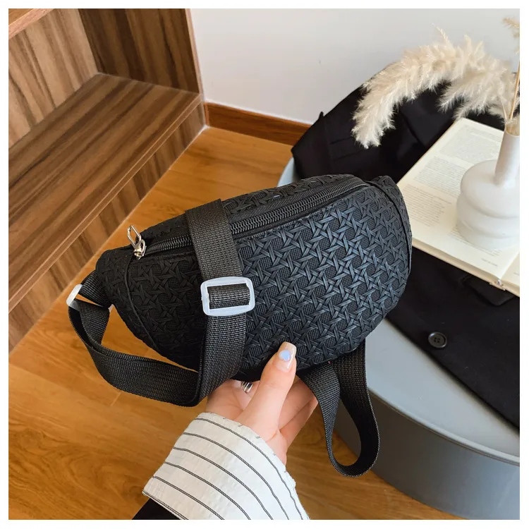 Kid'S PU Solid Color Preppy Style Classic Style Square Zipper Shoulder Bag display picture 8