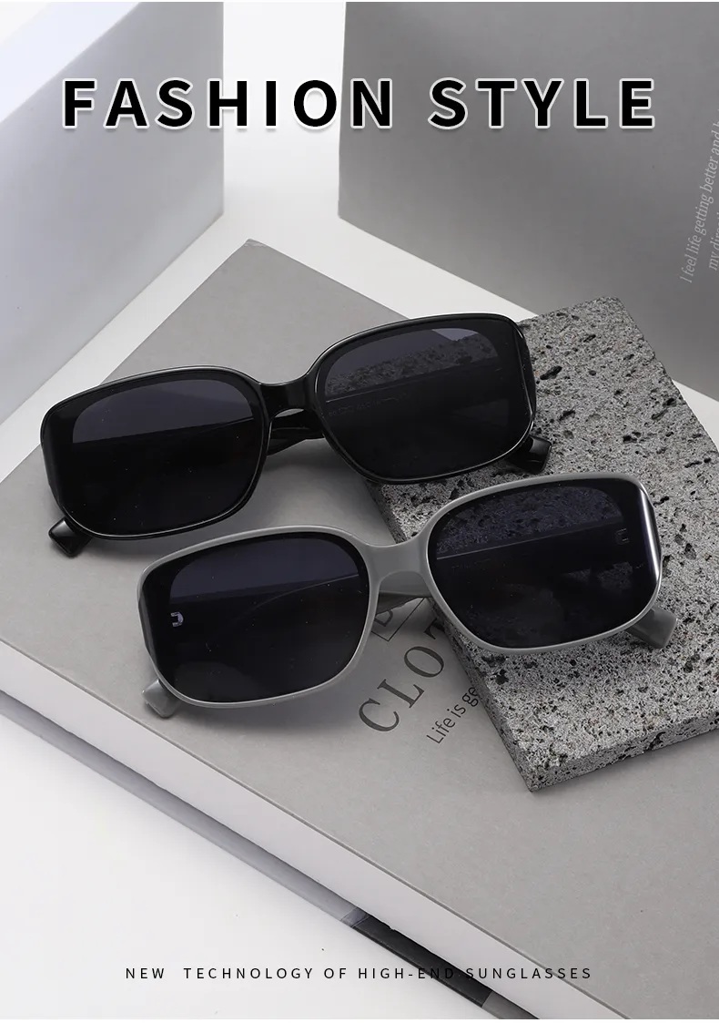 Casual Retro Classic Style Sunglasses Pc Square Full Frame Glasses display picture 3