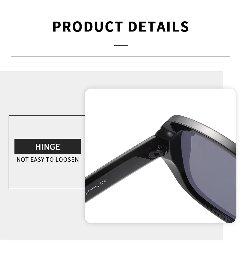 Casual Retro Classic Style Sunglasses Pc Square Full Frame Glasses display picture 5