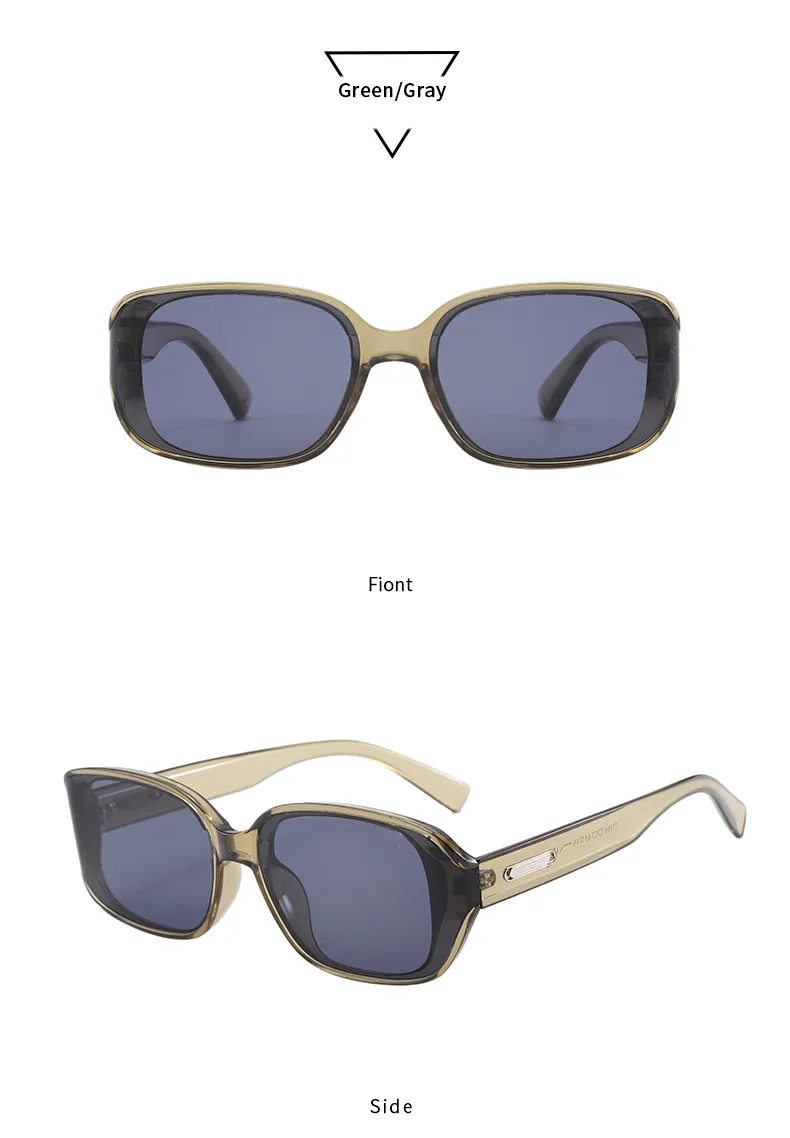 Casual Retro Classic Style Sunglasses Pc Square Full Frame Glasses display picture 12