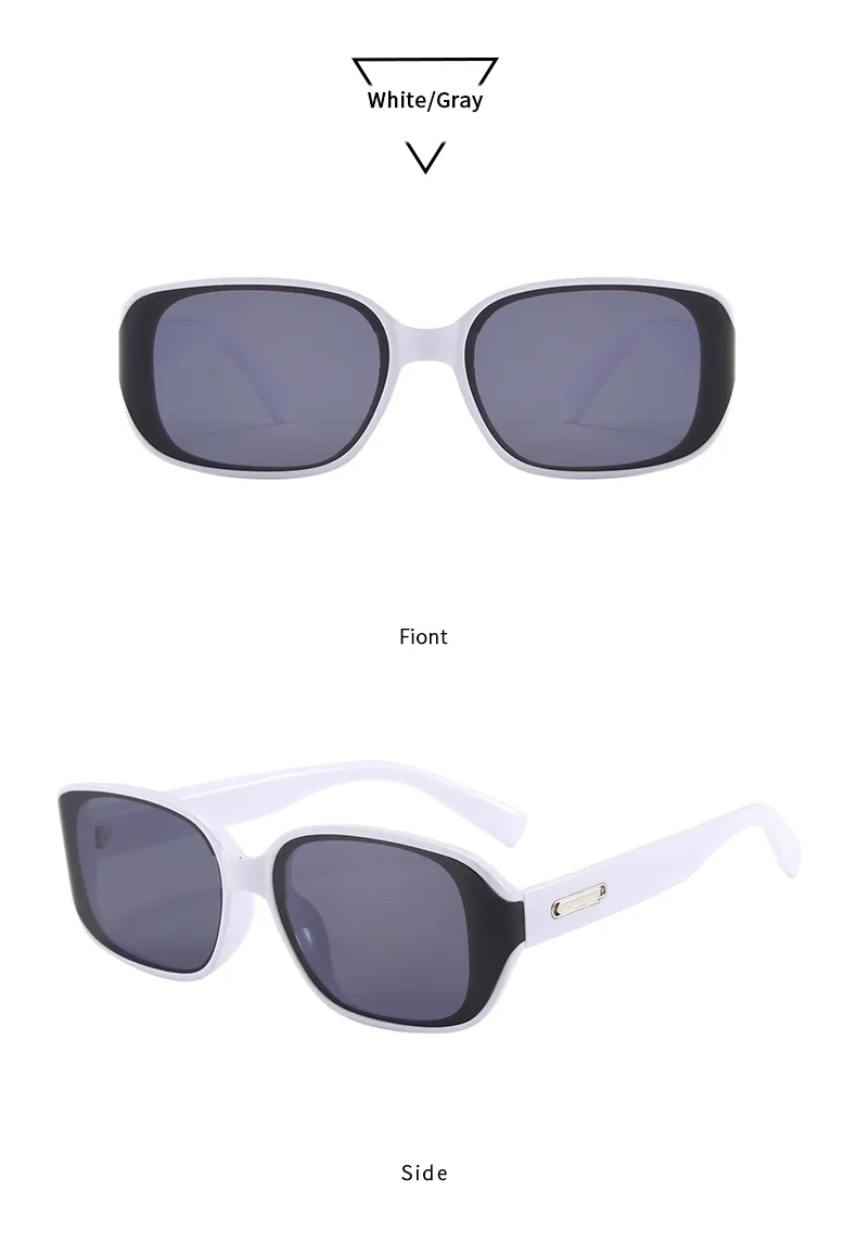 Casual Retro Classic Style Sunglasses Pc Square Full Frame Glasses display picture 14