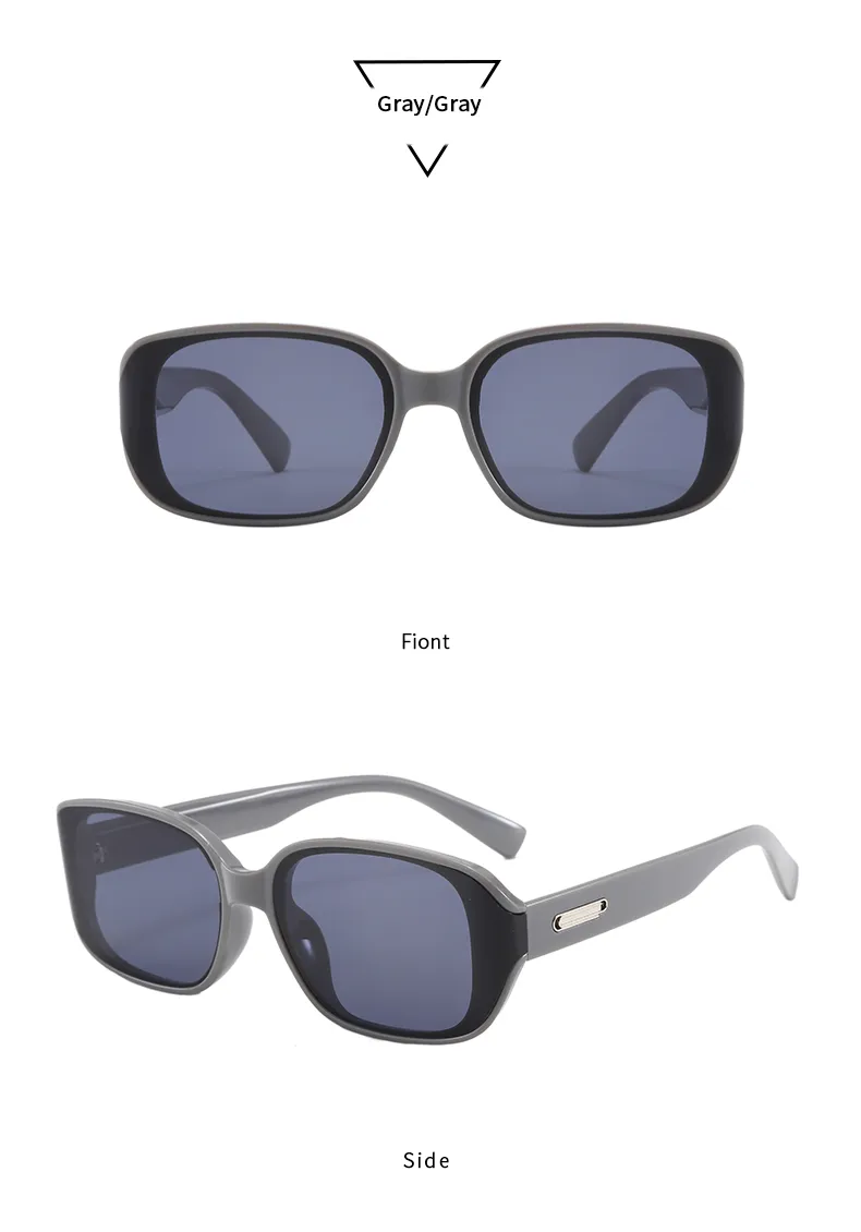 Casual Retro Classic Style Sunglasses Pc Square Full Frame Glasses display picture 15