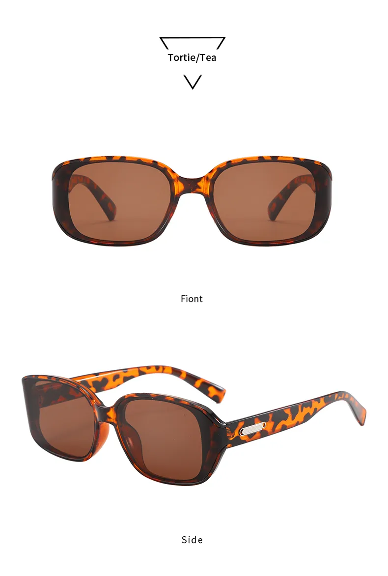 Casual Retro Classic Style Sunglasses Pc Square Full Frame Glasses display picture 16