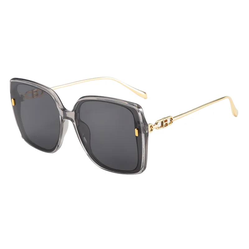 Casual Elegant Streetwear Square PC UV400 Protection Resin Square Full Frame Glasses display picture 8