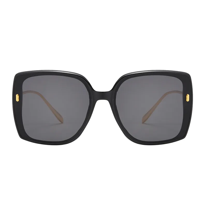Casual Elegant Streetwear Square PC UV400 Protection Resin Square Full Frame Glasses display picture 7