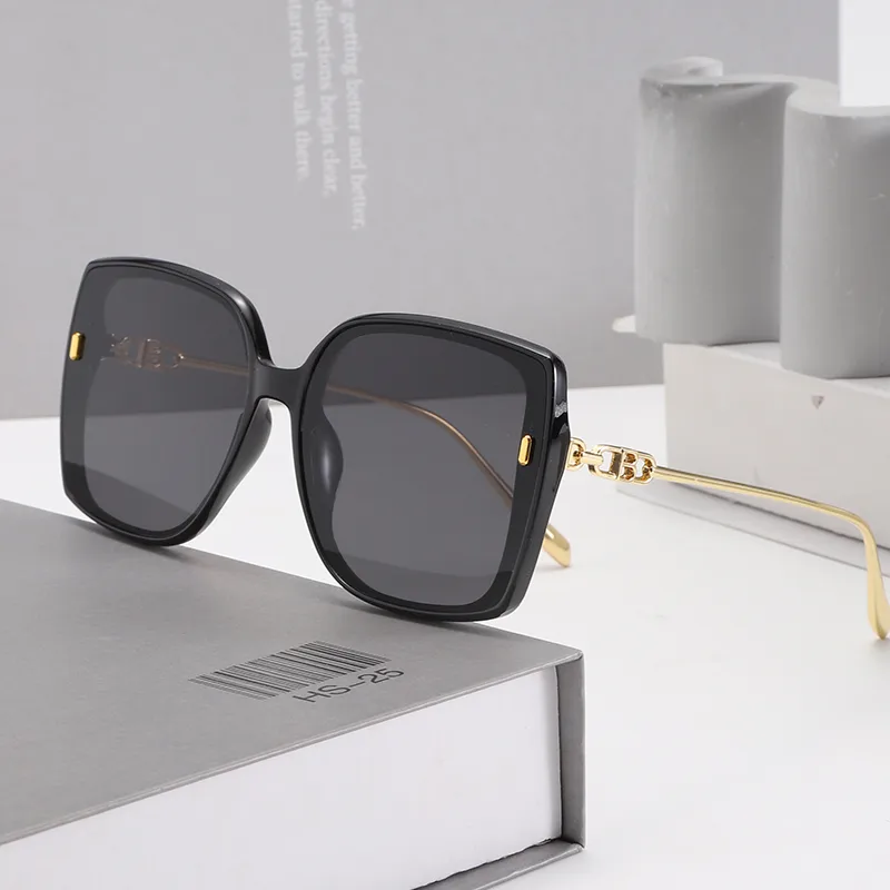 Casual Elegant Streetwear Square PC UV400 Protection Resin Square Full Frame Glasses display picture 1