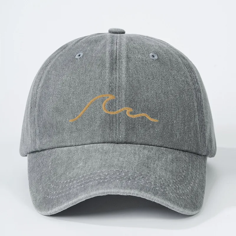 Unisex Casual Simple Style Streetwear Solid Color Embroidery Curved Eaves Baseball Cap display picture 5