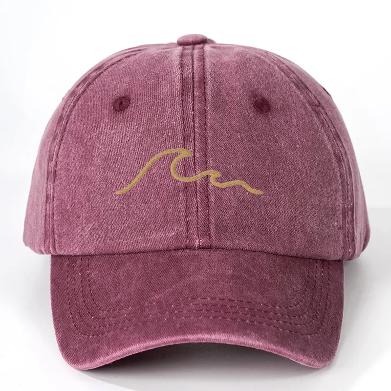 Unisex Casual Simple Style Streetwear Solid Color Embroidery Curved Eaves Baseball Cap display picture 4