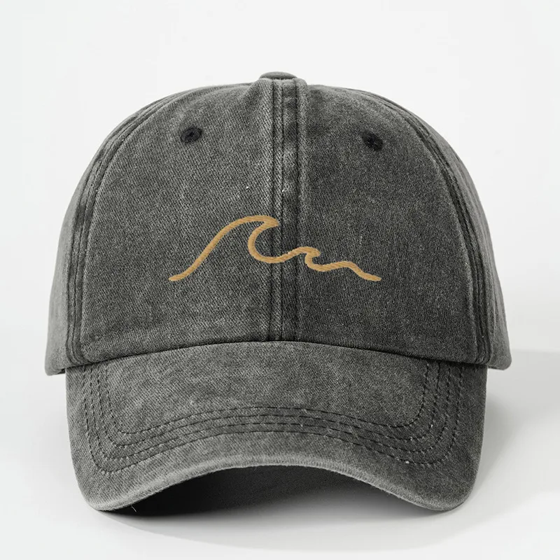 Unisex Casual Simple Style Streetwear Solid Color Embroidery Curved Eaves Baseball Cap display picture 6