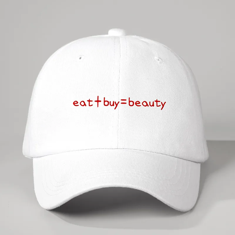 Unisex Casual Simple Style Streetwear Vocabulary Words/Name Embroidery Curved Eaves Baseball Cap display picture 6